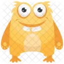 Orange Bacteria Dirty Icon