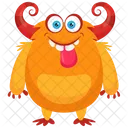 Bullhorns Aggressive Colorful Icon