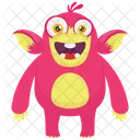 Affe Cartoon Tier Symbol