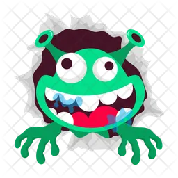 Monster Mascot  Icon