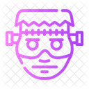 Monster Frankenstein Mask Icon