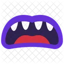 Monster Mouth Open Mouth Halloween Icon