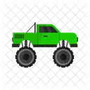 Monster Truck Vehicle Transport Icon