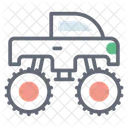 Monster Truck Heavy Truck Conveyance Icon