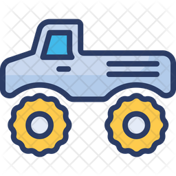 Free Free 223 Outline Monster Truck Svg SVG PNG EPS DXF File