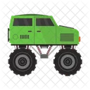 Monster Truck Vehicle Transport Icon