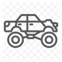 Monster Truck Transport Icon