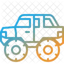 Monster Truck Transportation Icon