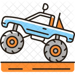 Monster truck racing  Icon