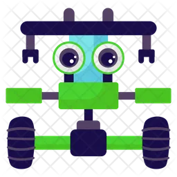 Monstertruck-Roboter  Symbol