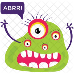 Monster with Multiple Eyes  Icon