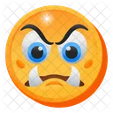 Monsterzähne-Emoji  Symbol