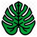 Monstera Leaf Hawaii Icon