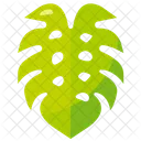 Monstera-Blatt  Symbol