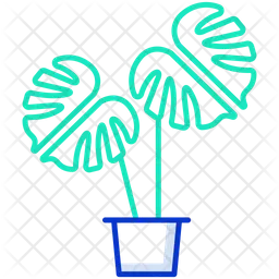 Monstera Deliciosa Plant  Icon