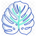 Monstera Leaf Icon