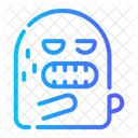 Monstre Moche Emoji Icône