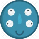 Monstro Alienigena Fofo Ícone