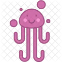Monstro Alienigena Fofo Ícone
