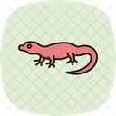 Monstro Gila Gilamoster Reptil Ícone