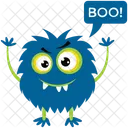 Gritar Halloween Fantasma Icono
