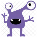 Monstruo Torcido Monstruo Real Autentico Destrozador Icono