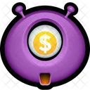 Morado Monstruo Extraterrestre Icon