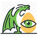 Monstruo Psiquico Dragon Poder Icono