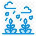 Monsunzeit  Symbol
