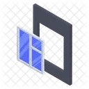 Montage de fenêtres en verre  Icône