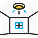 Montage licht  Symbol