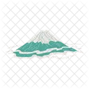 Fuji Montagne Japon Icône