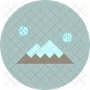 Montagne Neige Hiver Icon