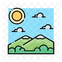 Voyage Montagne Nature Icon