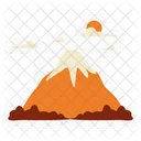 Monte Fuji Pegatina Icono