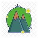 Montana Naturaleza Paisaje Icon