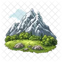 Montana Naturaleza Paisaje Icono