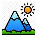 Montana Paisaje Ver Icono