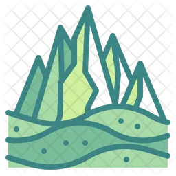 Montaña de hielo  Icon