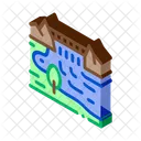 Barco Rio Paisaje Icon