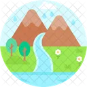 Rio De Montana Rio Reciclaje De Agua Icon