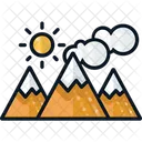 Al Aire Libre Logotipo Aventura Icono