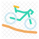 Montanha Ciclismo Bicicleta Ícone