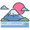 Montanha Ifuji Montanha Fuji Fuji Icon