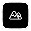 Montanhas De Neve Montanha Altitude Icon