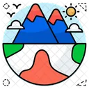 Montanhas  Ícone