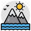 Montanhas  Ícone
