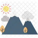 Montanhas  Ícone