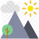 Montanhas  Ícone