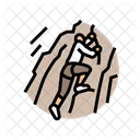 Escalada Montana Progreso Icono